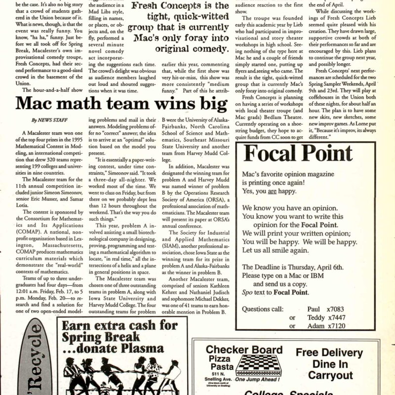 Mac Weekly 3/30/1995